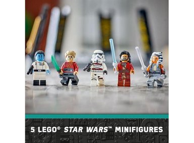 LEGO STAR WARS AHSOKA TANO'S DUEL, SET DE CONSTRUCCIÓN CON FIGURAS Y ACCESORIOS COLECCIONABLES - 5