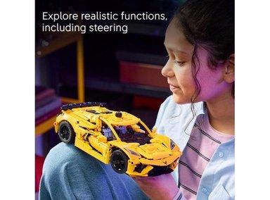 LEGO TECHNIC CHEVROLET CORVETTE STINGRAY, SET PARA CONSTRUIR Y EXHIBIR, IDEAL PARA JÓVENES AMANTES DE AUTOS - 5