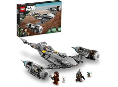 LEGO STAR WARS THE MANDALORIAN N-1 STARFIGHTER 75325 CON BABY YODA, DROID, IDEA DE REGALO PARA NIÑOS, FANS DE STAR WARS