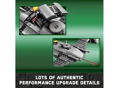 LEGO STAR WARS THE MANDALORIAN N-1 STARFIGHTER 75325 CON BABY YODA, DROID, IDEA DE REGALO PARA NIÑOS, FANS DE STAR WARS - 2