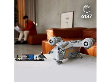 LEGO STAR WARS RAZOR CREST UCS, SET DE NAVE ICÓNICO PARA ADULTOS, MODELO COLECCIONABLE MANDALORIAN - 2