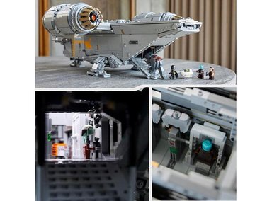 LEGO STAR WARS RAZOR CREST UCS, SET DE NAVE ICÓNICO PARA ADULTOS, MODELO COLECCIONABLE MANDALORIAN - 4