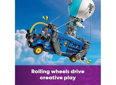 LEGO FORTNITE BATTLE BUS - JUEGO COLECCIONABLE CON MINIFIGURAS, REGALO PARA FANÁTICOS DE 10 AÑOS EN ADELANTE - 3