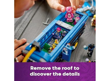 LEGO FORTNITE BATTLE BUS - JUEGO COLECCIONABLE CON MINIFIGURAS, REGALO PARA FANÁTICOS DE 10 AÑOS EN ADELANTE - 4