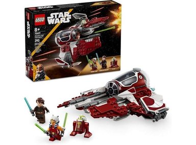 LEGO STAR WARS: AHSOKA'S INTERCEPTOR JEDI - JUGUETE CONSTRUCCIÓN NIÑOS, IDEAL REGALO CUMPLEAÑOS, EDAD 8+