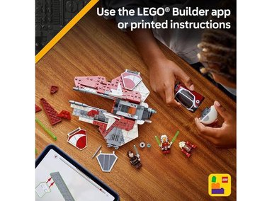 LEGO STAR WARS: AHSOKA'S INTERCEPTOR JEDI - JUGUETE CONSTRUCCIÓN NIÑOS, IDEAL REGALO CUMPLEAÑOS, EDAD 8+ - 5
