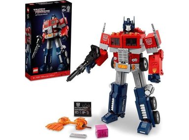 LEGO OPTIMUS PRIME, JUEGO DE FIGURAS TRANSFORMADORAS 2 EN 1, PARA CONSTRUIR ROBOT Y CAMIÓN