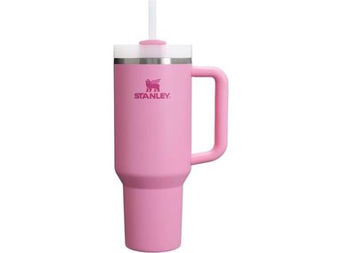 VASO STANLEY QUENCHER H2.0 CON PAJILLA, TAPA GIRATORIA, ACERO INOXIDABLE, PERFECTO PARA VIAJES, SIN BPA