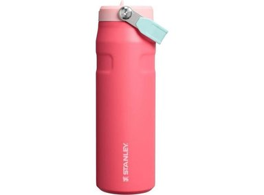 BOTELLA STANLEY ICEFLOW FLIP STRAW 2.0 PARA VIAJES Y DEPORTES, ACERO INOXIDABLE, RESISTENTE A FUGAS