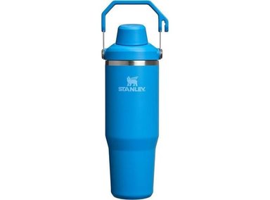 STANLEY ICEFLOW 2.0 VASO CON ASA Y BOTELLA DE AGUA DE ACERO INOXIDABLE AISLADA, A PRUEBA DE FUGAS, AZUL CELESTE
