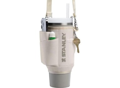 STANLEY CARRY ALL PARA VASO, CON BOLSA CRUZADA QUE TIENE BOLSILLO PARA TELÉFONO Y TARJETA, SIN BPA - 2