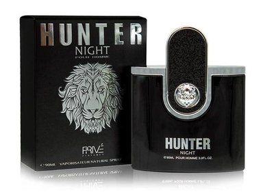 EMPER HUNTER NIGHT PARA HOMBRE, EAU DE TOILETTE VAPORIZADOR NATURAL EN SPRAY CON AROMA FRESCO