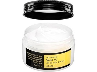 COSRX CREMA HIDRATANTE SNAIL MUCIN 92% + ÁCIDO HIALURÓNICO 100ML