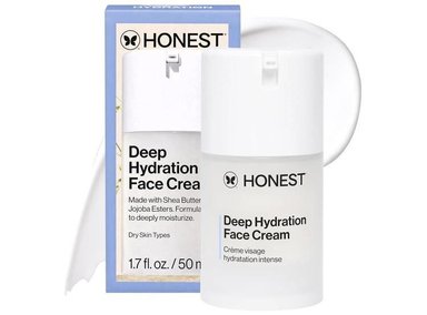 CREMA DE HIDRATACIÓN PROFUNDA HONEST BEAUTY PARA PIEL SECA HIPOALERGÉNICA 50ML
