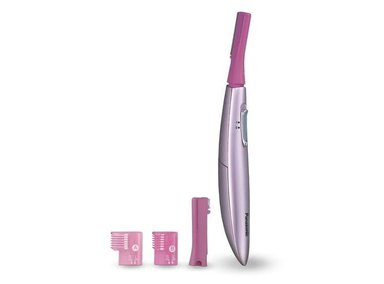 PANASONIC REMOVEDOR DE VELLO FACIAL PARA MUJER CON CABEZAL PIVOTANTE Y ACCESORIOS DE CEJAS