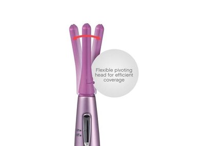 PANASONIC REMOVEDOR DE VELLO FACIAL PARA MUJER CON CABEZAL PIVOTANTE Y ACCESORIOS DE CEJAS - 3