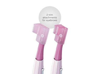 PANASONIC REMOVEDOR DE VELLO FACIAL PARA MUJER CON CABEZAL PIVOTANTE Y ACCESORIOS DE CEJAS - 4