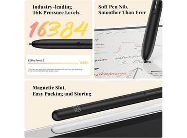 XPPEN - BLOC DE NOTAS MÁGICO TABLET 10.95 PULGADAS FOLIO MAGNÉTICO 128GB - 5