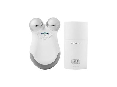 NUFACE MINI CLASSIC MICROCURRENT, HERRAMIENTA PARA ESCULTURA FACIAL Y AJUSTE DEL CUELLO CON GEL ACTIVADOR