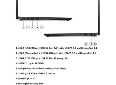 LENOVO THINKPAD E16 GEN 2, INTEL 16-CORE, 64GB RAM, 2TB SSD, WIFI 6E, TECLADO RETROILUMINADO - 5