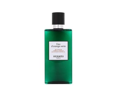 HERMES EAU D'ORANGE VERTE GEL DE DUCHA UNISEX PARA CABELLO Y CUERPO CON FRAGANCIA CÍTRICA REFRESCANTE