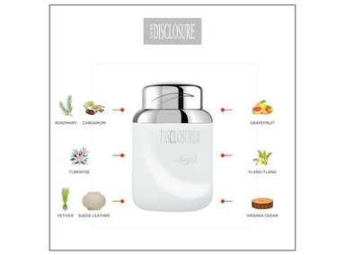SAPIL DISCLOSURE PERFUME PARA HOMBRES, LARGA DURACIÓN, AROMA AMADERADO AROMÁTICO, USO DIARIO - 3