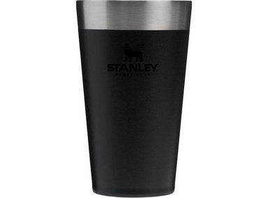VASO STANLEY ADVENTURE APILABLE DE ACERO INOXIDABLE, LIBRE DE BPA, AISLADO, LAVABLE, NEGRO
