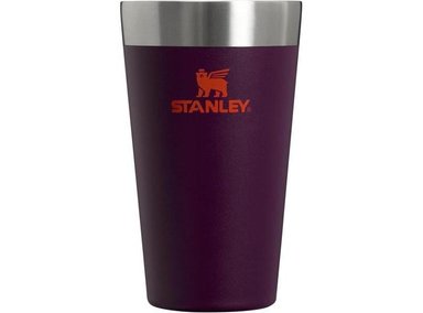 VASO ACERO INOXIDABLE APILABLE, AISLADO SIN BPA, APTO PARA LAVAVAJILLAS, COLOR CIRUELA, CAPACIDAD 16 OZ