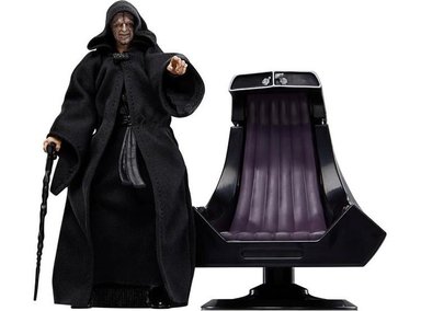 FIGURA COLECCIONABLE EMPEROR PALPATINE Y THRONE DE STAR WARS EXCLUSIVA DE AMAZON THE BLACK SERIES