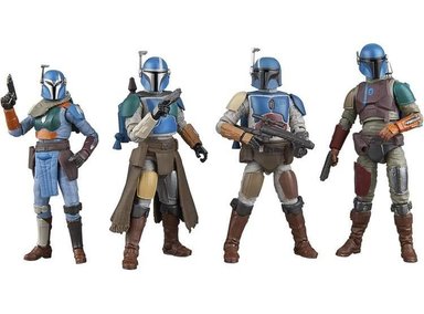 SET FIGURAS STAR WARS MANDALORIAN SHRIEK-HAWK THE VINTAGE CON ACCESORIOS INSPIRADOS EN DISNEY+