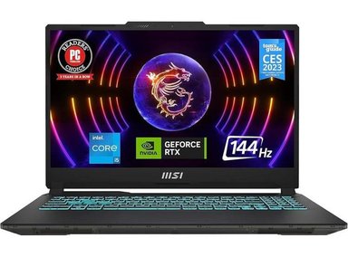 MSI LAPTOP CYBORG15 INTEL I5 RTX 2050 15.6PULG 144HZ 16GB 512GB WIN 11