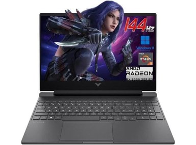 HP VICTUS LAPTOP GAMING 15.6' FHD 144HZ RYZEN 5 7535HS 16GB RAM 512GB SSD RADEON RX 6550M