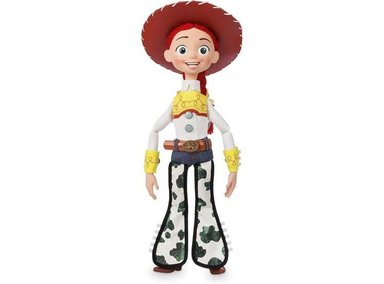 DISNEY STORE FIGURA DE ACCIÓN INTERACTIVA DE JESSIE DE TOY STORY CON SONIDOS Y FRASES ICONICAS