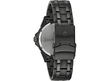 BULOVA RELOJ DE CUARZO PARA HOMBRE, MULTIFUNCIÓN, DÍA/FECHA, ESFERA NEGRA - 2