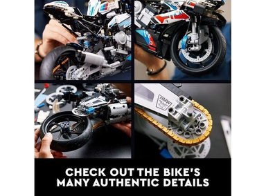 LEGO TECHNIC BMW M 1000 RR KIT DE MOTOCICLETA PARA ADULTOS CON DETALLES AUTÉNTICOS Y CARACTERÍSTICAS REALES - 2