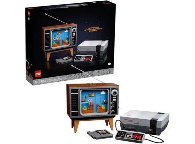 LEGO SUPER MARIO NINTENDO ENTERTAINMENT SYSTEM, SET DE CONSTRUCCIÓN PARA ADULTOS CON CONSOLA Y TELEVISOR