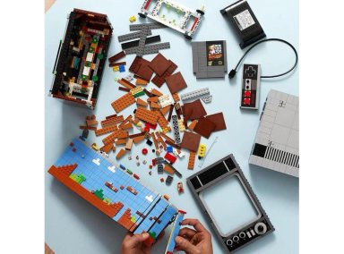 LEGO SUPER MARIO NINTENDO ENTERTAINMENT SYSTEM, SET DE CONSTRUCCIÓN PARA ADULTOS CON CONSOLA Y TELEVISOR - 2