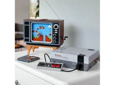 LEGO SUPER MARIO NINTENDO ENTERTAINMENT SYSTEM, SET DE CONSTRUCCIÓN PARA ADULTOS CON CONSOLA Y TELEVISOR - 3