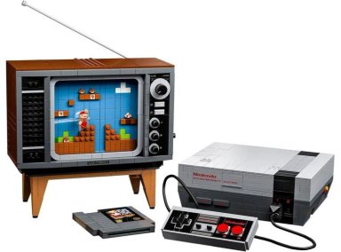 LEGO SUPER MARIO NINTENDO ENTERTAINMENT SYSTEM, SET DE CONSTRUCCIÓN PARA ADULTOS CON CONSOLA Y TELEVISOR - 4
