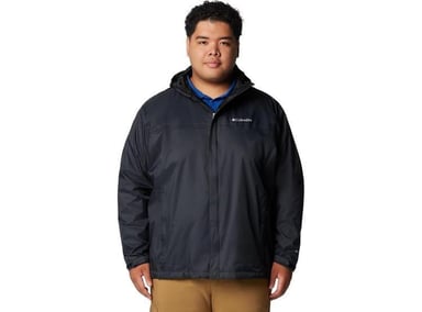 CHAQUETA IMPERMEABLE COLUMBIA PARA HOMBRE, LIGERA, PLEGABLE, CON CAPUCHA AJUSTABLE Y BOLSILLOS - 1