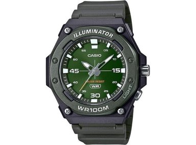 RELOJ CASIO DIGITAL PARA HOMBRE: RESISTENTE AL AGUA 100M, LED Y DISEÑO ROBUSTO