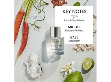 LAKE Y SKYE SANTAL GRAY EAU DE PARFUM CON AROMA AMADERADO, VEGANO Y SIN PARABENOS - 2