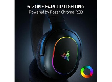 AURICULARES GAMING RAZER BARRACUDA X CHROMA CON BLUETOOTH, MIC DESMONTABLE Y BATERÍA DE 70 HORAS - 3