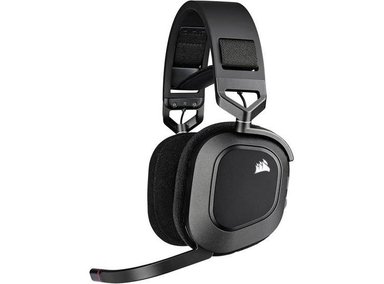 AURICULARES CORSAIR HS80 RGB WIRELESS PARA GAMING MULTIPLATAFORMA CON SONIDO INMERSIVO DOLBY ATMOS - 1