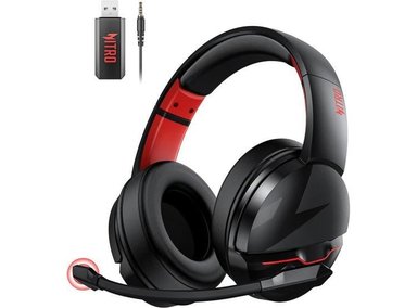 AURICULARES ACER INALÁMBRICOS PARA PS5/PS4/PC CON BATERÍA DE 100H, MICRÓFONO CLARO Y CONTROLADORES DINÁMICOS - 1