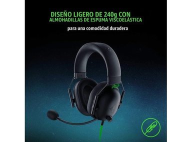 RAZER BLACKSHARK V2 X AURICULARES GAMER CON SONIDO ENVOLVENTE 7.1 Y ALMOHADILLAS DE COMODIDAD PARA PC, PS4, PS5 O SWITCH - 5
