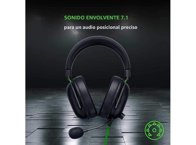 RAZER BLACKSHARK V2 X AURICULARES GAMER CON SONIDO ENVOLVENTE 7.1 Y ALMOHADILLAS DE COMODIDAD PARA PC, PS4, PS5 O SWITCH - 6