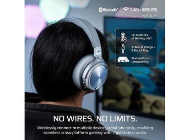 AURICULARES PARA JUEGOS INALÁMBRICOS CON DOLBY ATMOS, CANCELACIÓN DE RUIDO Y SOUNDID - CORSAIR VIRTUOSO MAX - 5