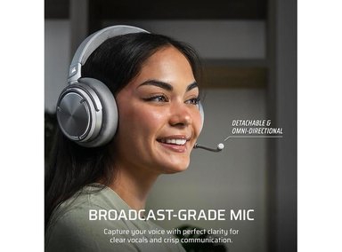 AURICULARES PARA JUEGOS INALÁMBRICOS CON DOLBY ATMOS, CANCELACIÓN DE RUIDO Y SOUNDID - CORSAIR VIRTUOSO MAX - 6