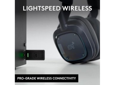 LOGITECH ASTRO A30 AURICULARES INALÁMBRICOS, DOLBY ATMOS, BLUETOOTH, BATERÍA 27H, USB-C, MULTIPLATAFORMA, AZUL - 3